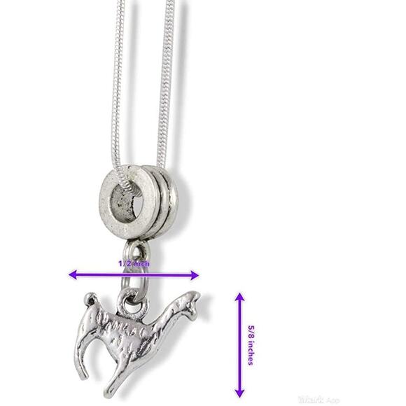 Llama Gifts | Llama Gifts for Women and Men Llama Necklace - Picture 2 of 5